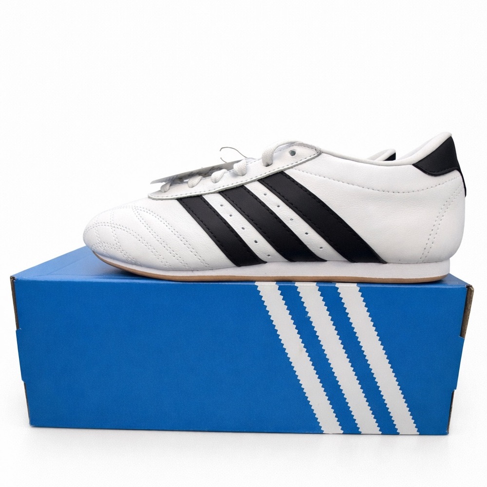 NWT Adidas Taekwondo Lace Sneakers White Black Women’s Size